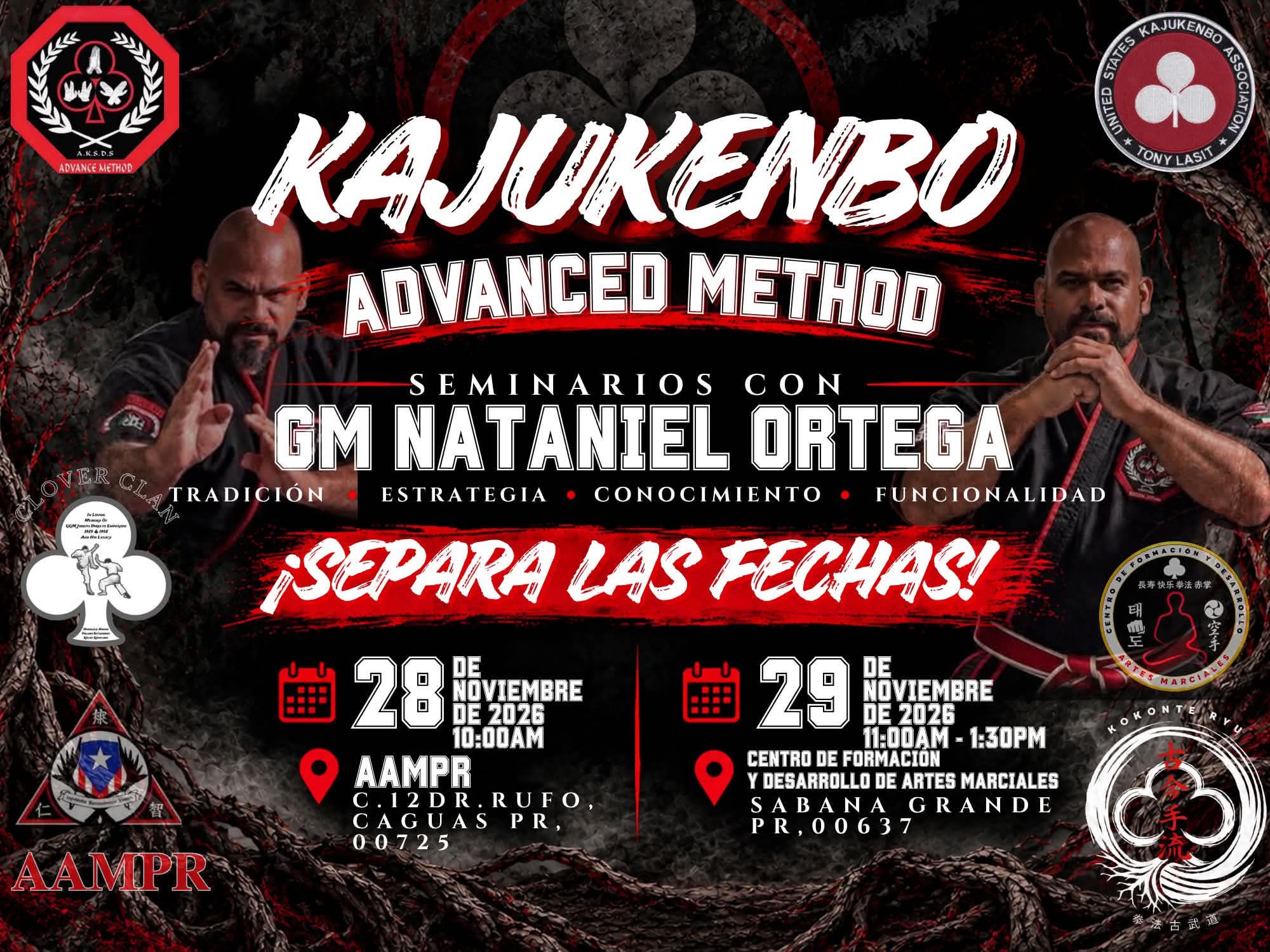 SEMINARIO KAJUKENBO ADVANCED METHOD