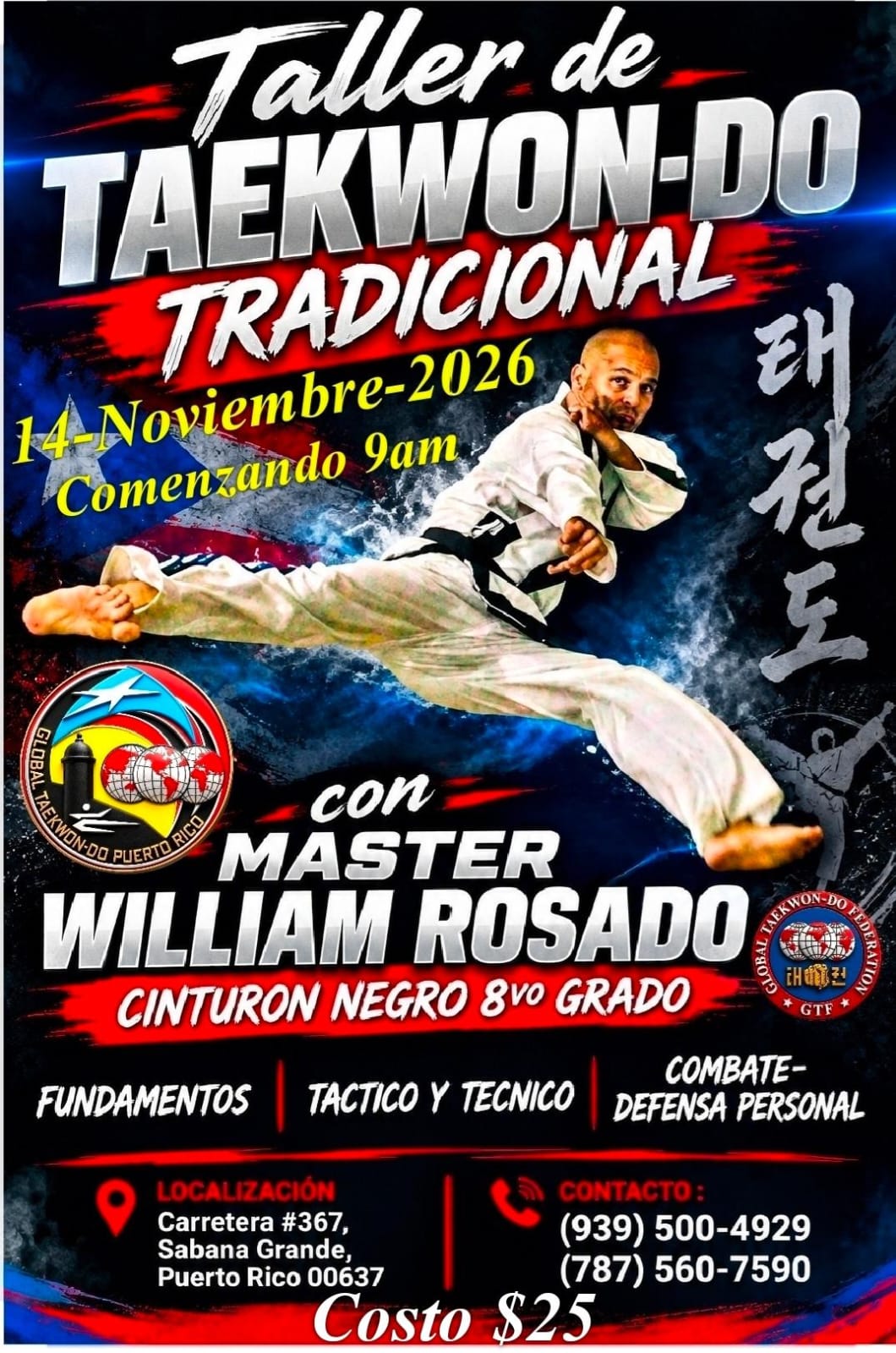 Taller de Tae Kwon-Do Tradicional